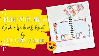 “Plan With Me  October 713 2024  Big Work  Life Hourly Layout by Happy Planner [upl. by Nawtna140]