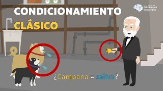 Condicionamiento clásico de Pavlov con ejemplos Así funciona Resumen animado [upl. by Gawain]