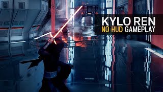 Battlefront II Kylo Ren on Starkiller Base No HUD 1440p 2K Gameplay [upl. by Jimmie]