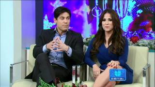 Jackie Guerrido on ¡Despierta América HD 20111229 Blue dress [upl. by Maltz]