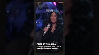 Lo MEJOR que veras hoy Cher y Dua Lipa cantando ‘Believe’ [upl. by Yseulte869]