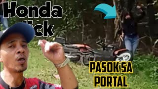 Honda click nag overshoot vlogger sinalpok sa marelaque [upl. by Doggett]