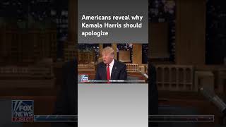 Jesse Watters Primetime asks Does Kamala Harris owe anyone an apology [upl. by Grani]