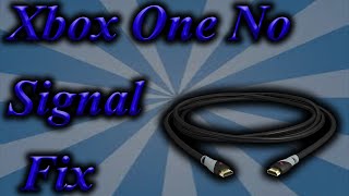 Xbox one HDMI no signal fix 100 successful [upl. by Reywas]