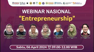 WEBINAR NASIONAL  Entrepreneurship [upl. by Arammat]