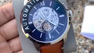 REVIEW FOSSIL ME 3154 TOWNSMAN AUTOMATIC [upl. by Renick]