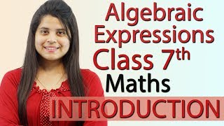 Algebraic Expressions  Chapter 10  Introduction  NCERT Class 7th Maths Solutions [upl. by Ardnaid]