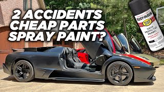 Who spray paints a million dollar car The WORST manual LP640 Roadster on Earth [upl. by Cortney636]