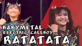 Babymetal x Electric Callboy RATATATA Rock Im Park 762024 new outfits [upl. by Marji]