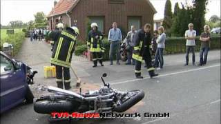 90jähriger rammt Motorradfahrer  Kreis Pinneberg [upl. by Atilek]