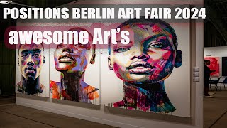 Explore the vibrant world of contemporary art at Positions Berlin Art Fair 2024 [upl. by Llewellyn]