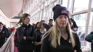 2019 U18 WWC  Arrival in Obihiro [upl. by Laband]