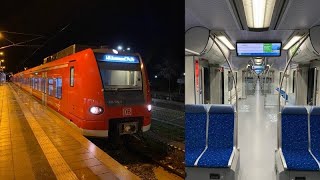 Soundmitfahrt im quotneuenquot ET 424 der SBahn München als S2 von Dachau Bf nach Altomünster  Roomtour [upl. by Dotty]