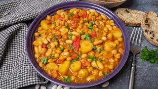 Vegan White Bean and Chickpea Stew [upl. by Oram]