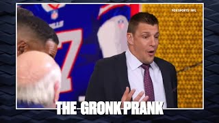 GRONKD Rob Gronkowski pranked by NFL on FOX teammates [upl. by Koenig]