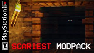 This is the scariest Minecraft modpack ever made  Minecraft PS1 Edition [upl. by Akihsar277]