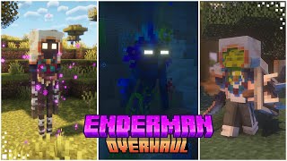 Enderman Overhaul Minecraft Mod Showcase  New Enderman amp Ender Pearls  Fabric amp Forge 119120 [upl. by Maisel]