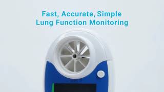 asma1 Introducing Vitalographs handheld lung monitor for remote Asthma patient monitoring [upl. by Coulter398]