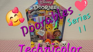 Disney Doorables Series 11 TECHNICOLOR Mystery Blind Bag Opening pt2 [upl. by Reitrac893]