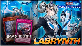 Labrynth Deck ft Arias the Labrynth Butler  Blazing Arena Big Welcome YuGiOh Master Duel [upl. by Akilat]