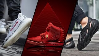 TOP 10 YEEZYS OF ALL TIME [upl. by Eirhtug]