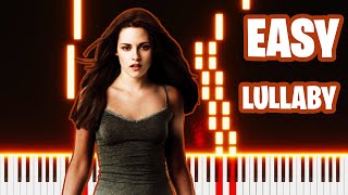 The Twilight Saga Breaking Dawn  Part 2 quotRenesmees Lullabyquot  EASY Piano Tutorial by OCTOBER [upl. by Yesima152]