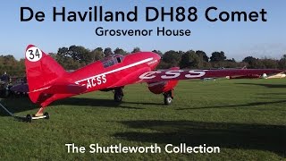 De Havilland DH88 Comet  Grosvenor House  GACSS [upl. by Buxton]