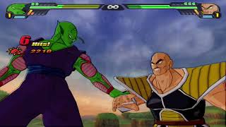 Dragon Ball Z  Piccolo VS Nappa [upl. by Jarlen]