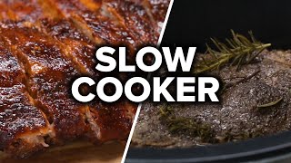 5 Hearty Slow Cooker Recipes [upl. by Eerrehc]