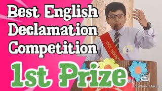 Todays Pakistan  English speech  FGEI declamation competition  انعام یافتہ تقریر  تقریری مقابلہ [upl. by Elliot]