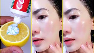 How to Colgate toothpaste for face whitening See Magical Result within 10 minutes [upl. by Brom165]