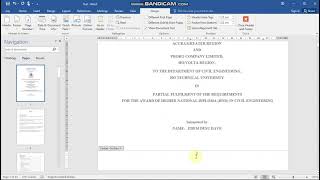 How to insert Roman Numerals and English Numbers in Microsoft Word Document Easy Steps [upl. by Maclean]