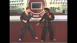 Universal Kempo Karate  quotLadies Self Defense The Back Kickquot [upl. by Crespo786]