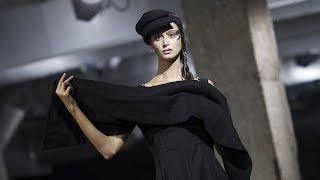 Yohji Yamamoto  Spring Summer 2018 Full Fashion Show  Exclusive [upl. by Llednov]