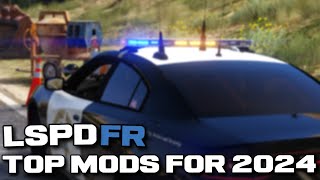 Top Plugins and Mods for 2024 GTA5 LSPDFR [upl. by Buzz]