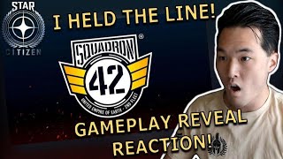 Squadron 42 CitizenCon 2954 Live Gameplay Reveal Reaction  Marine Officer Reacts [upl. by Natie]