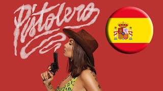 Elettra Lamborghini  PISTOLERO Traducción españolaLetra [upl. by Erdrich]