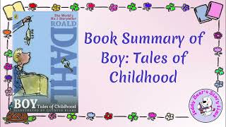 Boy Tales of Childhood Roald by Dahl  Book Summary [upl. by Lianne]