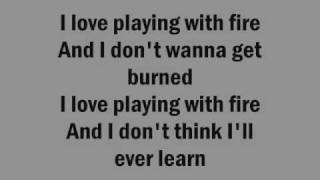 The Runaways  I love playing with fire lyrics on screen [upl. by Petulah]