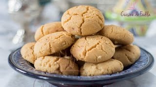 Ghriba Bahla  Moroccan Cookies  غُريبة البهلة [upl. by Kappenne813]