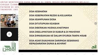 Forum Bulanan amp Doa Hari Arafah  quotMenyingkap Rahsia Disebalik Pengorbananquot [upl. by Artenak878]