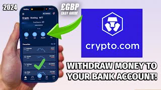 WITHDRAW MONEY EASILY FROM CRYPTOCOM TO BANK ACCOUNT UK EU amp USA  2024 GUIDE [upl. by Jeanelle429]