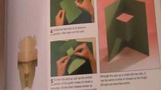 POPUP HOW to MAKE 13 Step by Step Instructions for Creating over 100 Original Paper Projects BOOK [upl. by Upton]