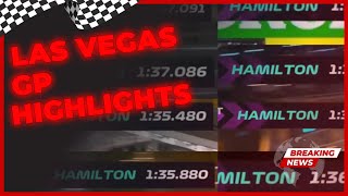 MAX VERSTAPPENS 4TH CHAMPIONSHIP WIN 2024 LAS VEGAS GP HIGHLIGHTS [upl. by Aiekan]