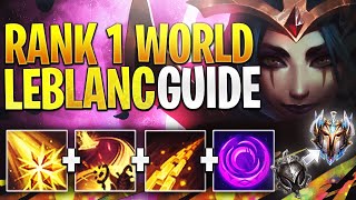 The ULTIMATE LEBLANC Guide  Best Tips to Carry  Combos amp Tricks  LoL Challenger Guide [upl. by Fia]