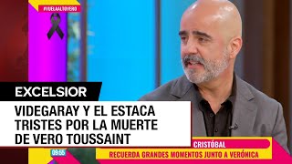 Eduardo Videgaray y El Estaca recuerdan a Verónica Toussaint entre lagrimas y risas [upl. by Winnifred]