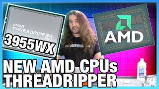 New AMD Threadripper WRX80 Chipset Specs amp Differences vs TRX40 3950X vs 3955WX et al [upl. by Lennon]