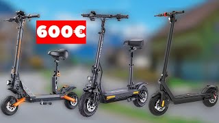 TOP 3 DES MEILLEURES TROTTINETTES ÉLECTRIQUES À 600 EUROS  TROTTINETTES ÉLECTRIQUES PUISSANTES [upl. by Libyc923]