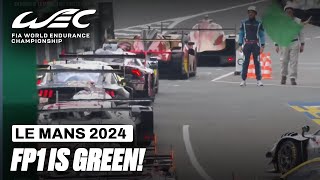 Le Mans is officially ON 🟢 I 2024 24 Hours of Le Mans I FIA WEC [upl. by Nitsed]