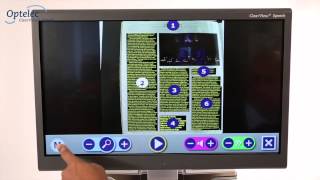 Demo NEW Optelec ClearView Speech  User Demonstration [upl. by Akanke]